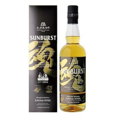 SUNBURST エディション 魂 ～SOUL～ ワールドブレンデッドウイスキー700ml